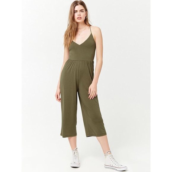 Forever 21 Culotte Jumpsuit - Picture 1 of 6